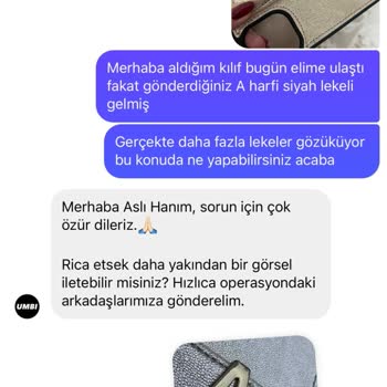 Umbiclub.com Umbi Telefon Kılıfı Kalitesizliği