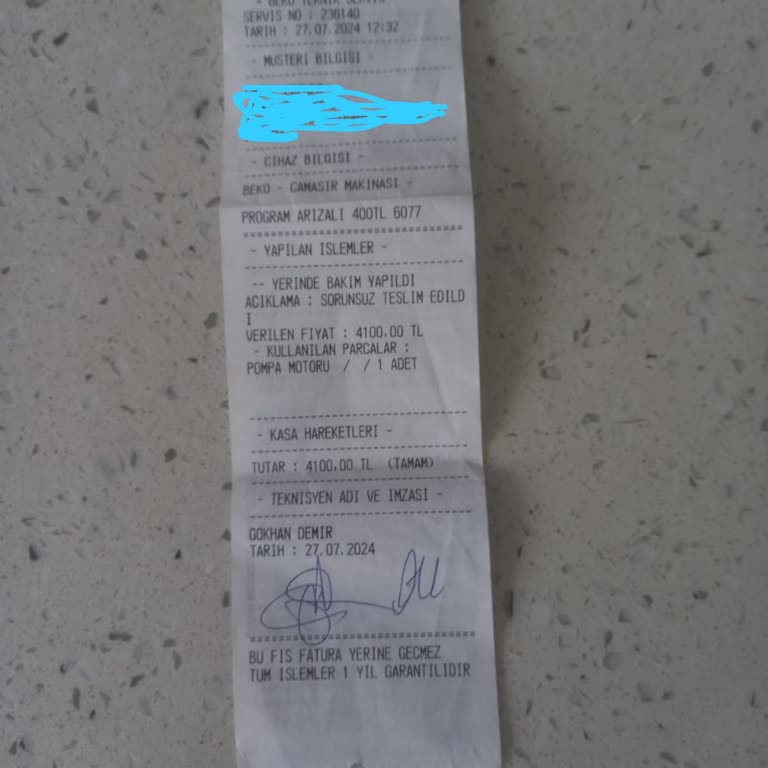 Beko Can Teknik Servis Mağduriyeti