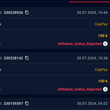 Vaycasino 100 TL İçin Benden Belge Talep Etti