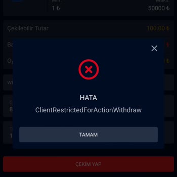 Vaycasino 100 TL İçin Benden Belge Talep Etti