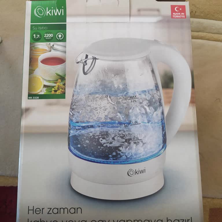 Kiwi Home Su Isıtıcı Ve Yazıları Silinmiş Fatura!