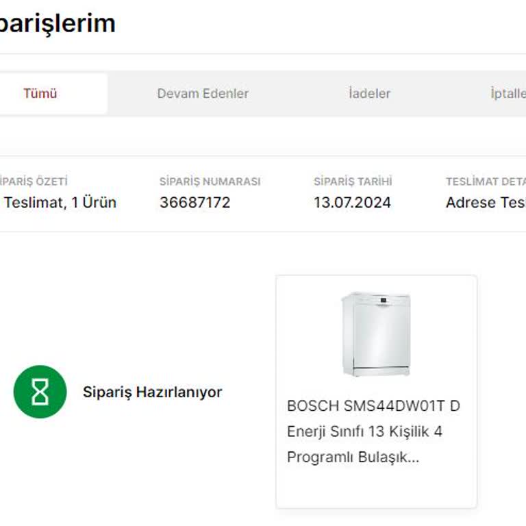 Media Markt Ürünü 17 Gündür Göndermiyor.