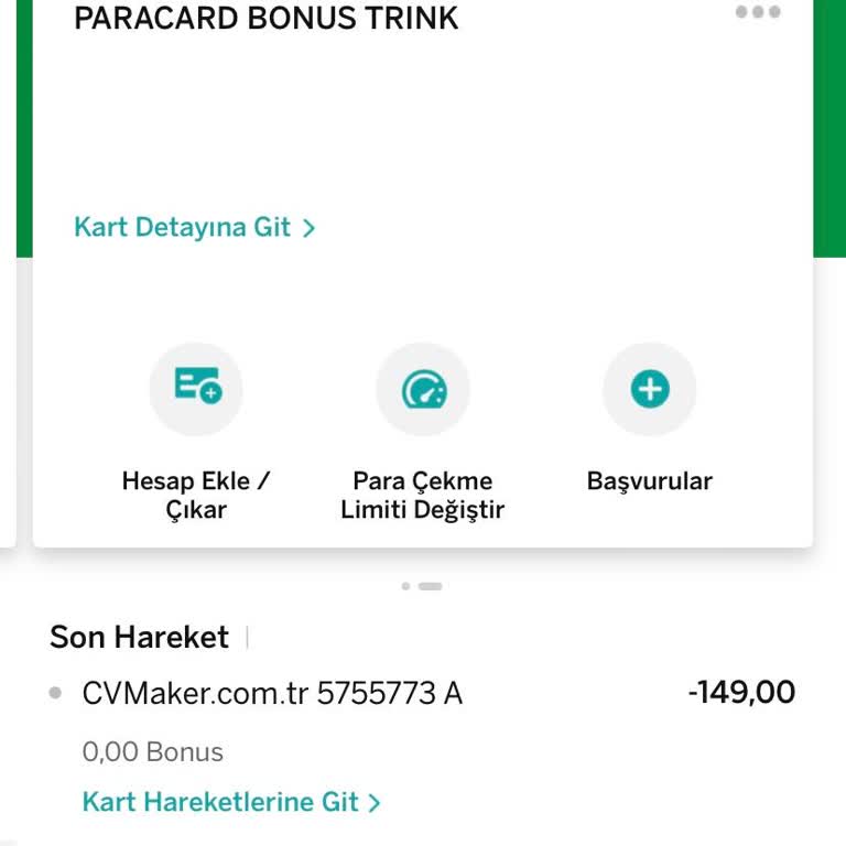 Cvmaker.com.tr İzinsiz Para Çekti