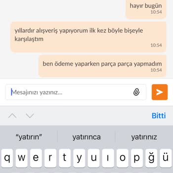 Trendyol Para İadem Eksik Yattı