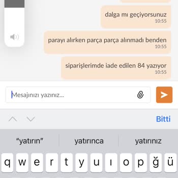 Trendyol Para İadem Eksik Yattı