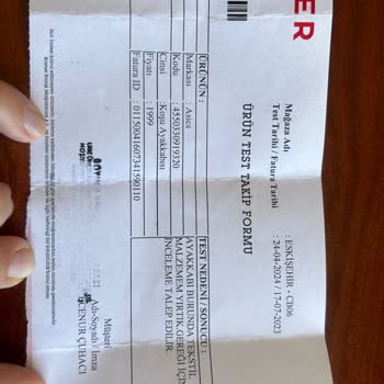 Asics Ayakkabımın Burnu Delindi Hem De İlk Aylarda