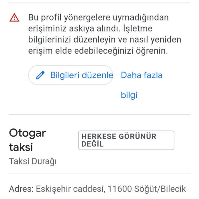 Taksiciler Odası İşini Layığıyla Yapmayan Google Çalışanları