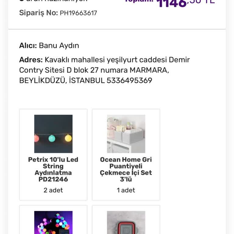 Gratis Online Siteden Yapılan Alışverişin İade Kabul Edilmemesi Sorunu