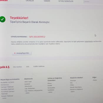 Arçelik Fatura Vermiyor Ve Yanlış Enerji Sınıfı Gönderip Aynı Diyor