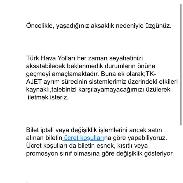 Anadolu Jet İn Biletlerinin THY Aktarılması