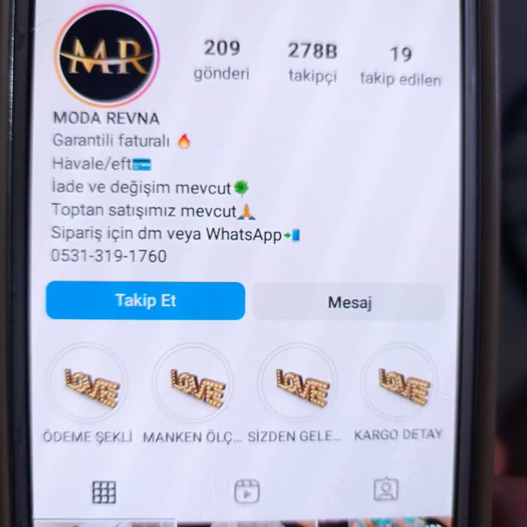 Moda Revna (Instagram) Yanlış Kod Ve İade Sorunu: 2000 TL Kaybı