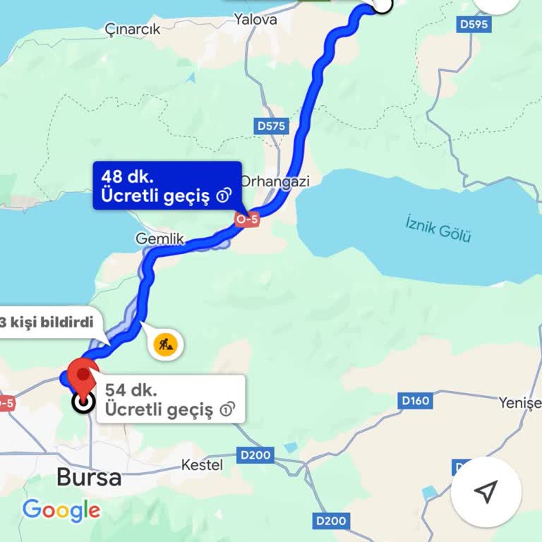 Kale Bursa'da İndirilmedim Uyarılmadım