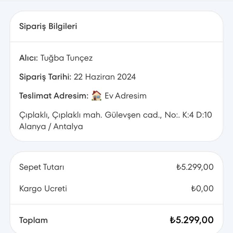 A101 Ekstra Ürün Teslim Etmiyor