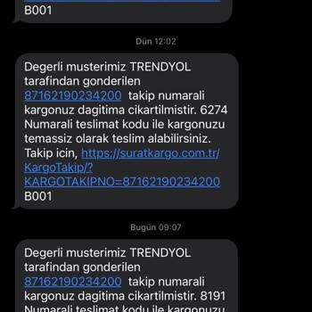 Sürat Kargo Demre Şubesi 2 Gündür Dağıtıma Çıktığı Halde Getirmemeleri