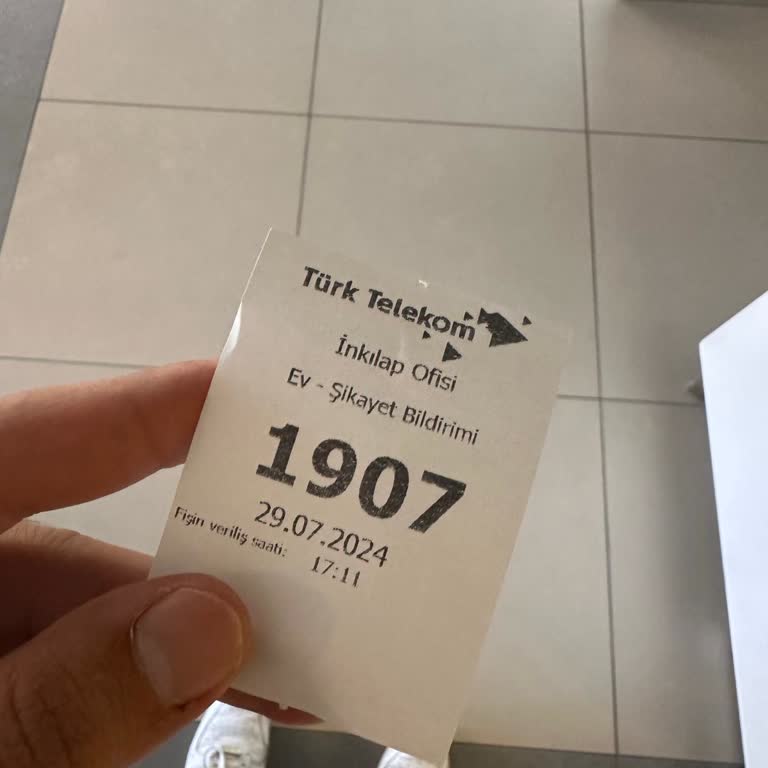 Dairemde Türk Telekom'un Fiber Altyapısı Mevcut Şekilde Gösteriliyor Fakat Bağlatamıyorum!