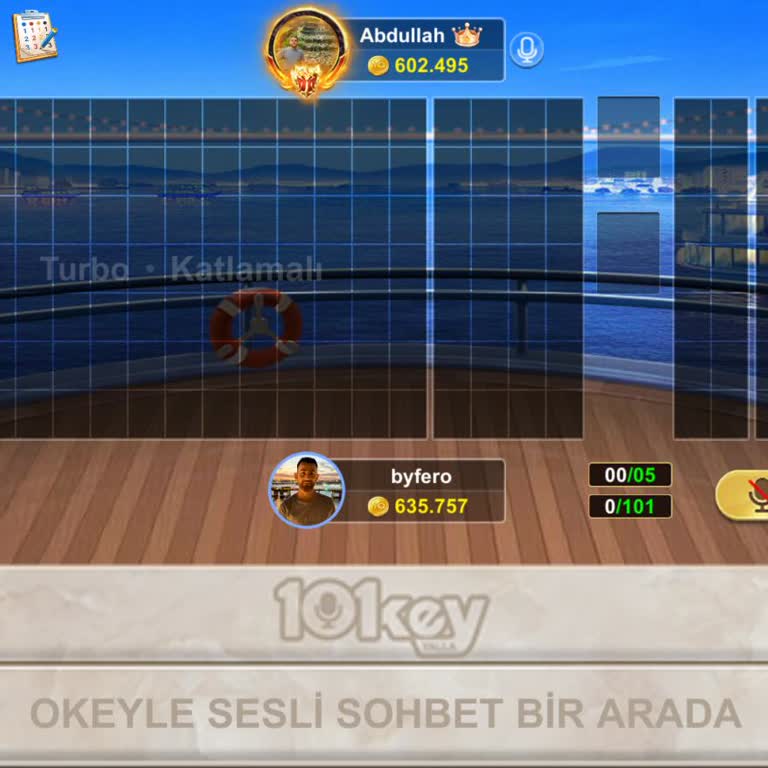 101 Okey Yalla Oyunu Donma Sorunu