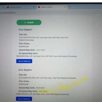 Arçelik 583630 3. Kez Darbeli Ürün V Ek Garanti Yanıltıcı Bilgi