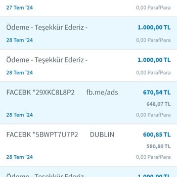 Facebook İzinsiz Karttan Ödeme Aldı Defalarca!