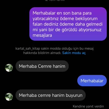Kartal Sah Kitap Sipariş Verilen Kitapların Teslim Edilmemesi Ve İletişim Sorunları