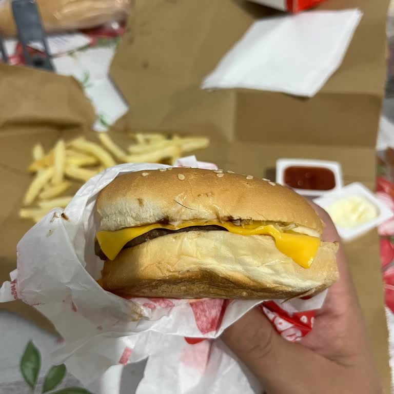 Burger King Hamburgerde Çıkan Kirpik Kılı
