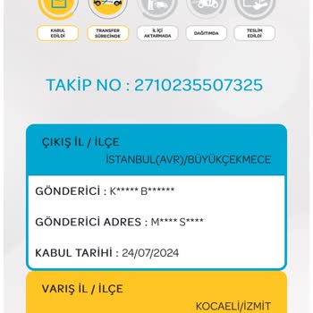 PTT Kargo Kargomu 1 Haftadır Getirmiyor