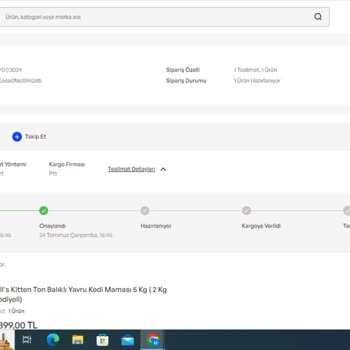 İdefix ; 1 Günde Kargolanması Gerekirken 6 Gündür Bekleyen Kedi Maması