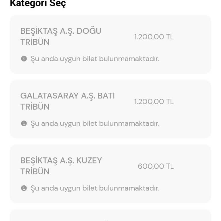 Passolig Maç Bileti Şikayet