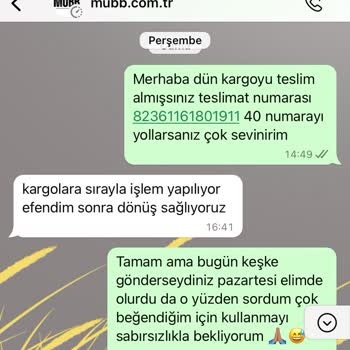 Mubb Firma Şikayet Hk.