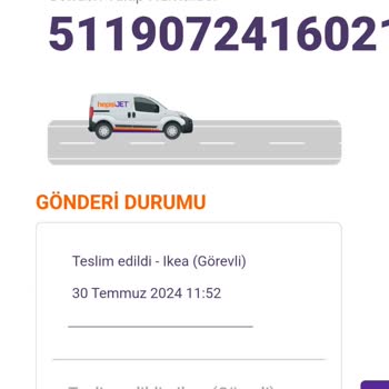IKEA Teslim Etmediği Ürünü Teslim Edildi Olarak Girdi