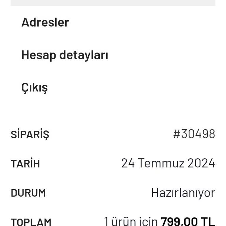 Avmdekor Siparişimi Göndermedi!