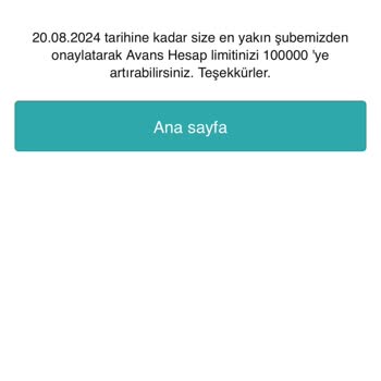 Garanti BBVA Limit Artırım Başvurumun Bir An Önce Sonuçlandırılmasını Talep Ediyorum