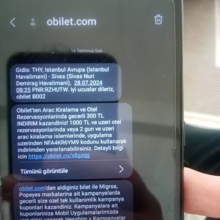 THY Haksız İptal Edilen Uçağı