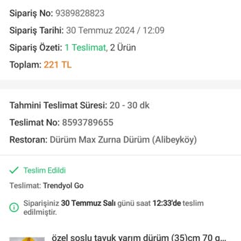 Trendyol Yemek Telefon Numaramı Restorantıyla Nasıl Paylaşır