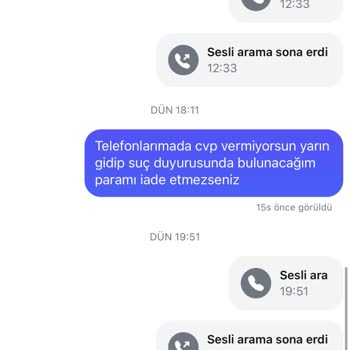 Torpido Koruma Store (torpidokorumastore) Ürünü Veya Parayı Göndermiyorlar