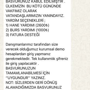 Finans Kuruluşları Adıyla Dolandırıcılık Başvuru Sonrası Bilgi Güvenliği Endişesi