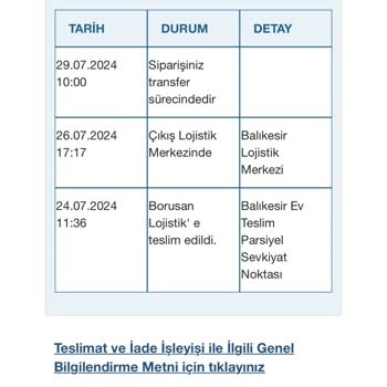 Borusan Lojistik'ten Bilgi Eksikliği Ve İletişim Sorunu