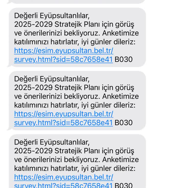 Eyüp Belediyesi'nden Gelen Sürekli SMS'ler Ve Çıkış İmkansızlığı