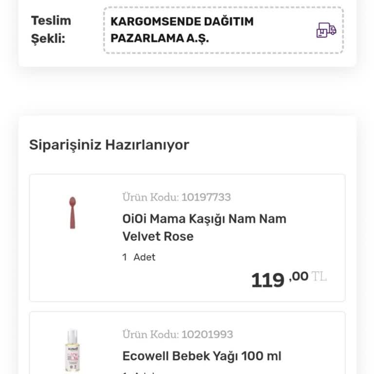 Gratis 6 Gündür Siparişi Kargoya Vermiyor