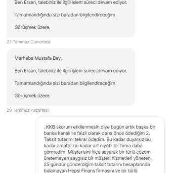 Duyarsız Firma Hepsi Finans