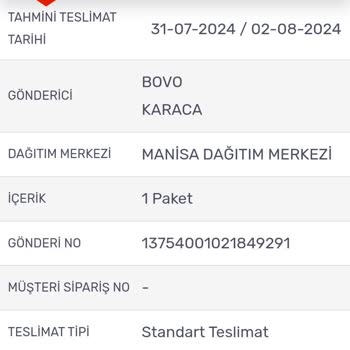 Karaca İnternet Mağazacılık Ve Kargomsende Firmasi