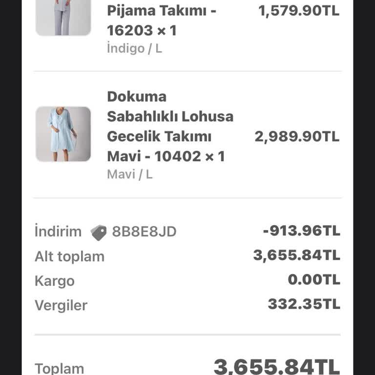 Lohusa Sepeti Sipariş Ve İade Problemi
