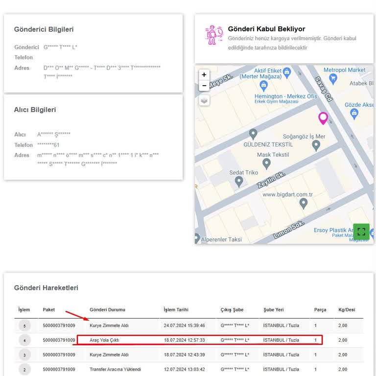 Gratis Ve Lokal Kargosu!