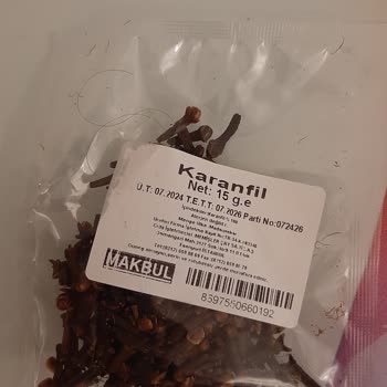 Makbul Kapalı Pakette Kıllı Karanfil