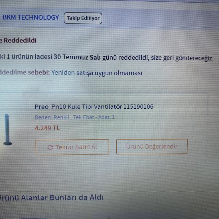 Trendyol İade Etmemek İçin Bahaneler İade Problemi