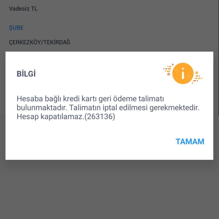 İş Bankası Kullanılmayan Vadesiz Hesap Kartı