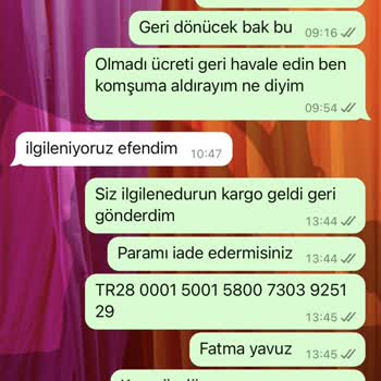 Miomo Kapıda Ödeme Sorunu Ve İade Edilmeyen Ücret