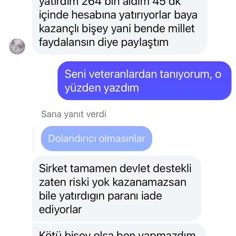 GCM Yatırım adını kullanan kişiler tarafından Sosyal Medya Üzerinden Yaşanan Mağduriyet