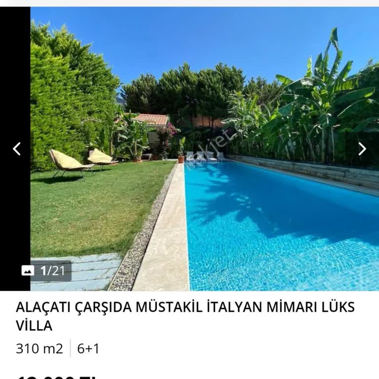 Emlakjet Günlükleri Kiralik Villa