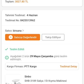 Sinbo Kıyma Makinesi. 200 Gram Kıymada Bozuluyor