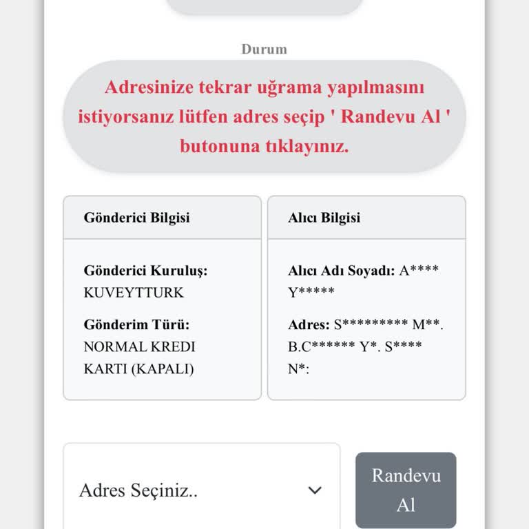 Kuryenet Gönderimi 2 Haftadır Teslim Edemedi